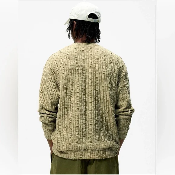 Zara Raised Textured Sweatshirt - Picture 2 of 5